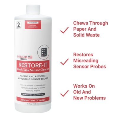 Image showing  Restore-It Waste Holding Tank Sensor Cleaner, 41R-1