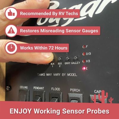 Image showing 9 th Unique Manufacturing Restore-It Waste Holding Tank Sensor Cleaner, 41R-1