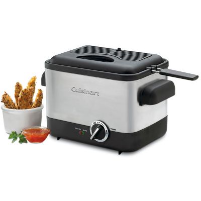 Image showing  Compact 1000W Electric Deep Fryer