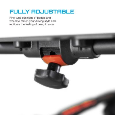 Image showing 5 th PlaySeat Challenge NASCAR Edition Racing Seat with Adjustable Foldable Frame in Black