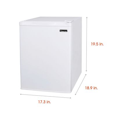 Image showing  1.7-cu. ft. Mini Fridge in White
