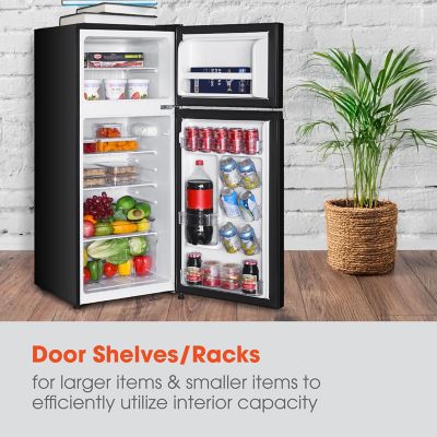 Image showing 7 th Magic Chef 4.5-cu. ft. Mini Refrigerator with Freezer in Black