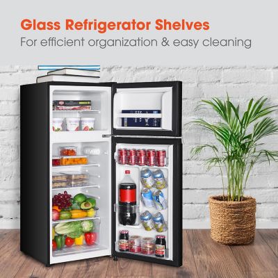 Image showing 8 th Magic Chef 4.5-cu. ft. Mini Refrigerator with Freezer in Black