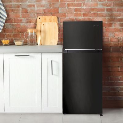 Image showing 9 th Magic Chef 4.5-cu. ft. Mini Refrigerator with Freezer in Black