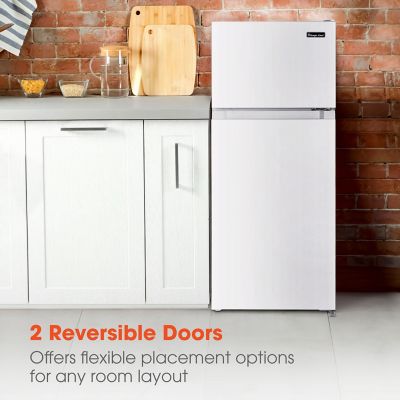 Image showing 5 th Magic Chef 4.5-cu. ft. Mini Refrigerator with Freezer in White