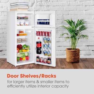 Image showing 7 th Magic Chef 4.5-cu. ft. Mini Refrigerator with Freezer in White