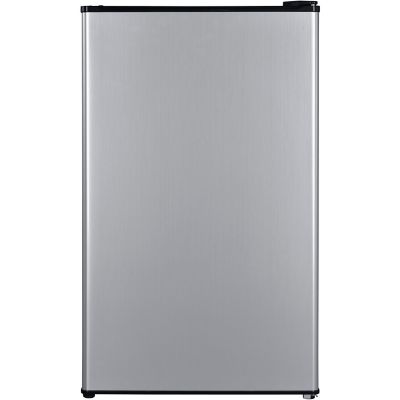 Magic Chef 4.4-cu. ft. Mini Refrigerator with Freezer Compartment in Stainless Look