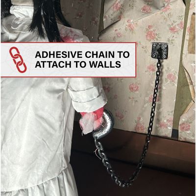 Image showing 5 th Haunted Hill Farm Animatronic Convulsing Nurse by Tekky Halloween Decoration with Motion-Activated Sounds