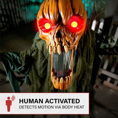 Image showing  7.3 ft. Scary Groundbreaking Jack Halloween Animatronic by Tekky