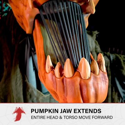 Image showing  7.3 ft. Scary Groundbreaking Jack Halloween Animatronic by Tekky
