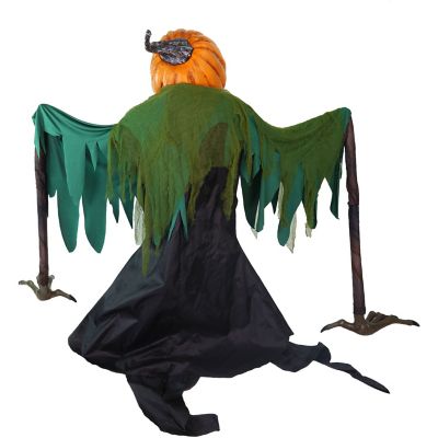 Image showing 9 th Haunted Hill Farm 7.3 ft. Scary Groundbreaking Jack Halloween Animatronic by Tekky