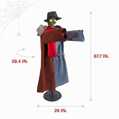 Image showing  Animatronic Coatrack Monster by Tekky Halloween Decoration with Motion-Activated Sounds