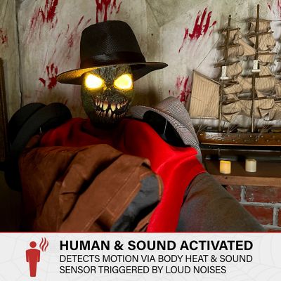 Image showing  Animatronic Coatrack Monster by Tekky Halloween Decoration with Motion-Activated Sounds