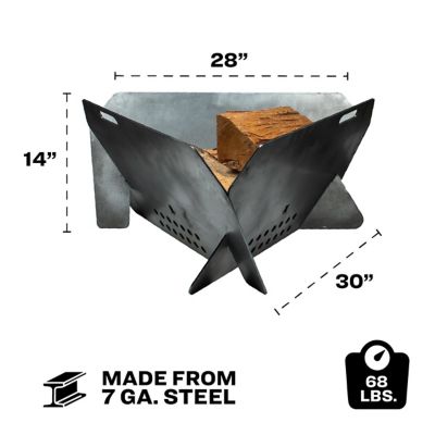 Image showing  Triangular Firepit, Large