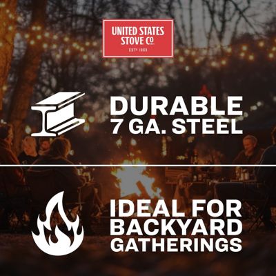 Image showing  V Firepit, Large