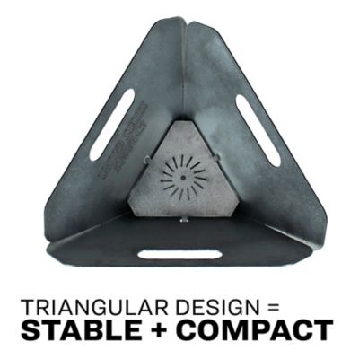 Image showing 8 th US Stove Triangular Firepit, Small