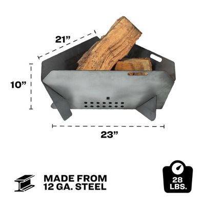 Image showing  Triangular Firepit, Medium