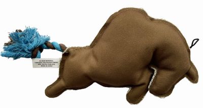 Image showing  Charging Bull Squeaky Dog Chew Toy, 12 in.