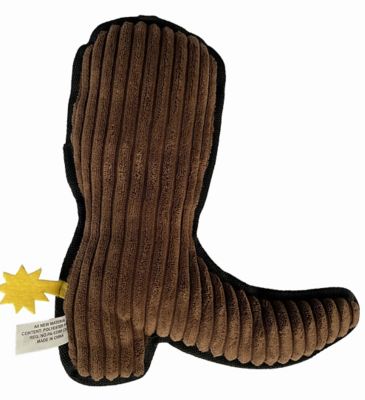 Image showing  Line Dancin Boot Squeaky Dog Chew Toy, 12 in.