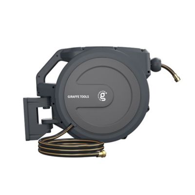 Image showing 5 th Giraffe Tools Garden Retractable Hose Reel 1/2 in. - 78 ft., Wall Mounted