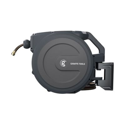 Image showing  Garden Retractable Hose Reel 1/2 in. - 78 ft., Metal Bracket, Wall Mounted