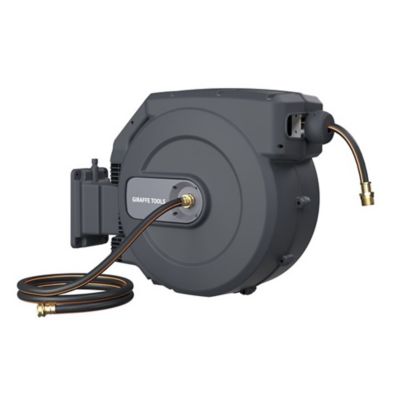 Image showing  Garden Retractable Hose Reel 5/8 in. - 115 ft., Wall Mounted