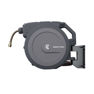 Image showing  Garden Retractable Hose Reel-5/8 in. - 90 ft., Metal Bracket, Wall Mounted