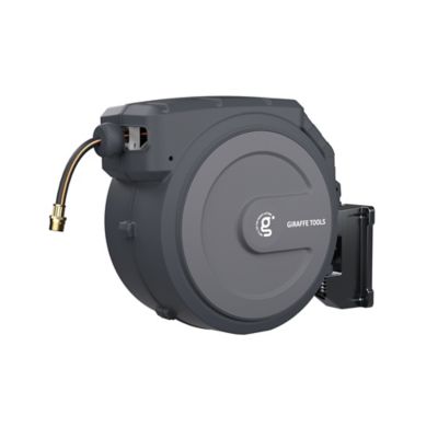 Image showing  Garden Retractable Hose Reel-5/8 in. - 90 ft., Metal Bracket, Wall Mounted