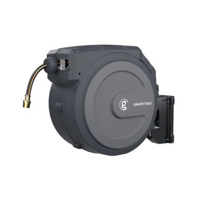 Image showing  Garden Retractable Hose Reel-1/2in-130ft, Wall Mounted