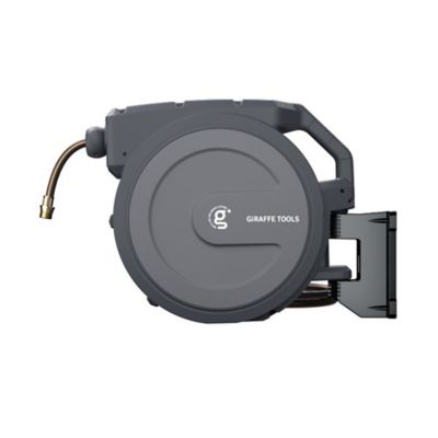 Image showing  Garden Retractable Hose Reel-1/2in-130ft, Wall Mounted