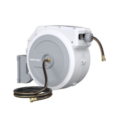 Image showing  Garden Retractable Hose Reel 5/8 in. - 90 ft., Wall Mounted