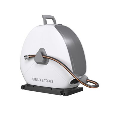 Image showing  Garden Retractable Hose Reel 1/2 in. - 82 ft., Heavy Duty Ground Mount