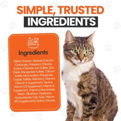 Image showing 5 th Scoochie Pet Products Mixed Variety Pack Premium Gravy Salmon, Chicken Stew Wet Cat Food Topping, 3.5-oz. pouch, case of 4