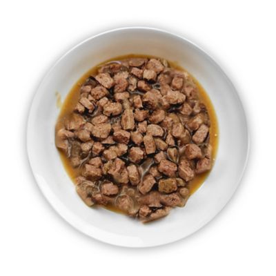 Image showing  Variety Pack With Real Chunky Seafood in Savory Gravy Wet Cat Food, 12-oz pouch, case of 12