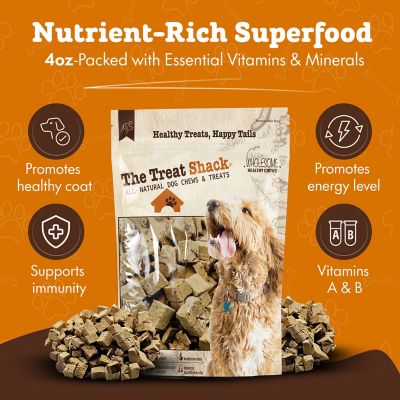 Image showing  Single Ingredient Bison Liver Freeze-Dried Dog & Cat Treats, 4 oz. bag