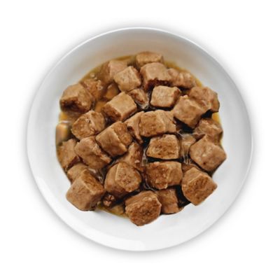 Image showing 1 th Scoochie Pet Products Scoochie Pet Chef Scoochies Recipe Real Duck & Chicken in Savory Gravy Wet Dog Food, 14 oz. can, Case of 6