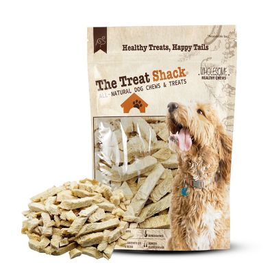 The Treat Shack Single Ingredient Chicken Breast Freeze-Dried Dog & Cat Treats, 8 oz. bag