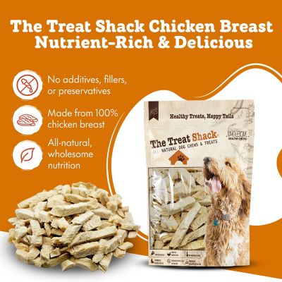 Image showing  Single Ingredient Chicken Breast Freeze-Dried Dog & Cat Treats, 8 oz. bag