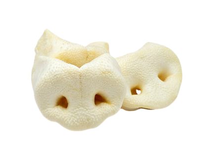 Image showing  3 to 4 in. Pork Snouts Natural Dog Chew Treats, 10CT
