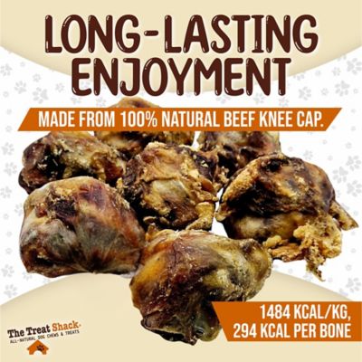 Image showing  Meaty Beef Knee Cap Bone Natural Dog Chew Treats, 10CT