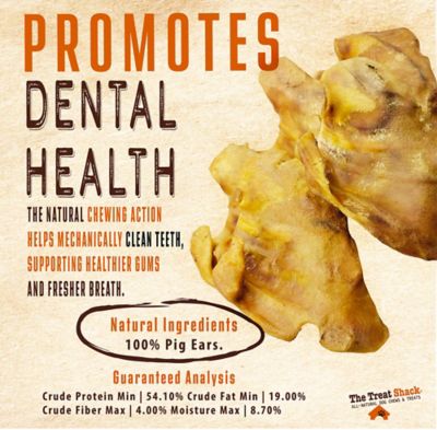 Image showing  Small Natural Pig Ears Slivers Dog Chew Treat, 1 lb. bag