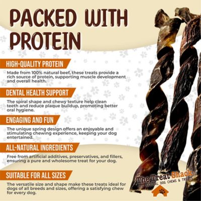 Image showing  Beef Springs High-Protein Jerky Dog Treats, 6CT, 10 to 12 in.