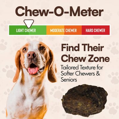 Image showing  Bully Stick Burger Soft And Chewy Beef Dog Chew Treat, 24CT