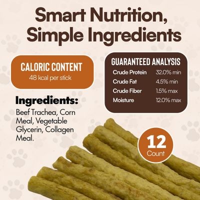 Image showing  Vital Chondroitin Packed Soft and Chewy Superfood Sticks Dog Treat, 12CT