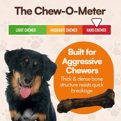 Image showing  Extra Meaty Large Beef Foreshank Bone Dog Chew Treat, 6CT