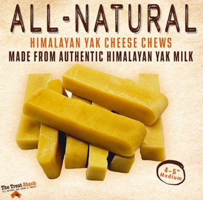 Image showing  Medium 4-5 in. Himalayan Yak Cheese Chews Dog Chew Treat, 2 lb. bag