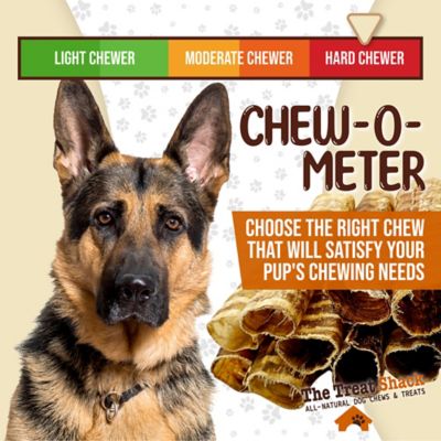 Image showing 5 th The Treat Shack 6 in. Whole Beef Trachea Tubes Natural Dog Chew Treats, 5CT