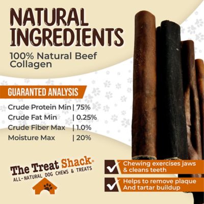 Image showing  6 in. Beef Flavor Collagen Sticks Natural Dog Chew Treats, 10CT