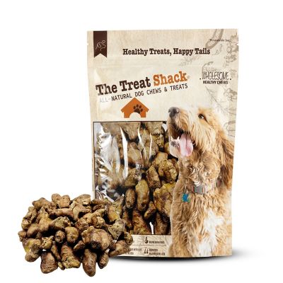 The Treat Shack Single Ingredient Chicken Hearts Freeze-Dried Dog & Cat Treats, 2 lb. bag