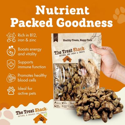Image showing  Single Ingredient Chicken Hearts Freeze-Dried Dog & Cat Treats, 2 lb. bag